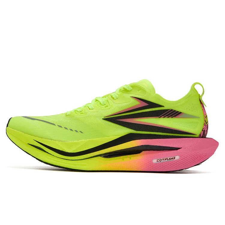 361 Degrees Flame 5.0 (飞燃 5.0) "Redline" - Running Shoes Unisex Yellow