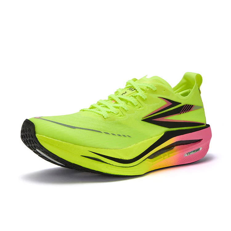 361 Degrees Flame 5.0 (飞燃 5.0) "Redline" - Running Shoes Unisex Yellow - Image 2