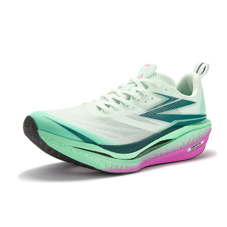 361° Flame 4 ET Cushioning Slip Resistant Abrasion Resistant Breathable Low top Running Shoes Unisex Jelly Mint - Image 2