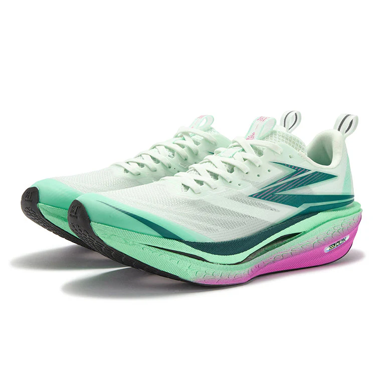 361° Flame 4 ET Cushioning Slip Resistant Abrasion Resistant Breathable Low top Running Shoes Unisex Jelly Mint - Image 3