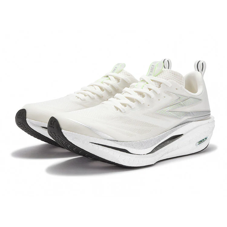 361° Flame 4 ET Cushioning Slip Resistant Abrasion Resistant Breathable Low top Running Shoes Unisex Silver White - Image 3