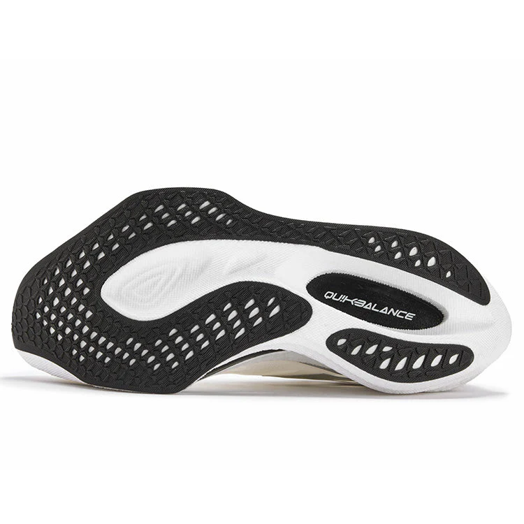 361° Flame 4 ET Cushioning Slip Resistant Abrasion Resistant Breathable Low top Running Shoes Unisex Silver White - Image 5