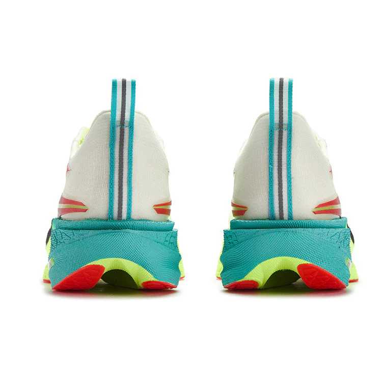 361° Flame 4 ET Cushioning Slip Resistant Abrasion Resistant Low top Running Shoes Unisex Neon Solar Yellow - Image 4