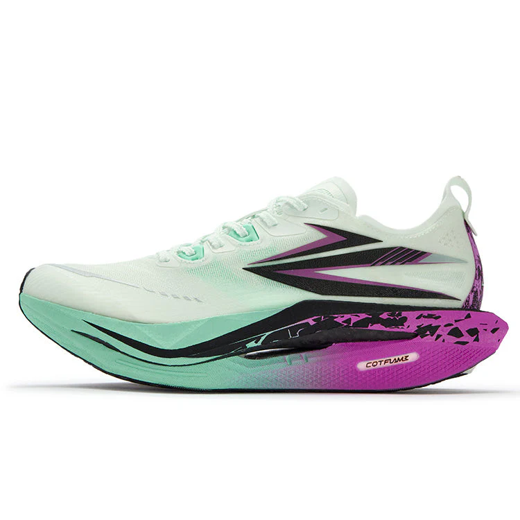361° Flame 5 Cushioning Slip Resistant Abrasion Resistant Breathable Low top Carbon Plate Running Shoes Unisex