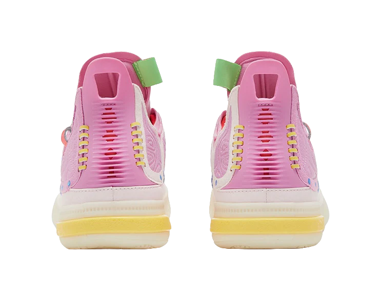 361° Nikola Jokić Joker 1 GT 'Peppa Pig' - Basketball Shoes Men's Wild Rose - Image 4