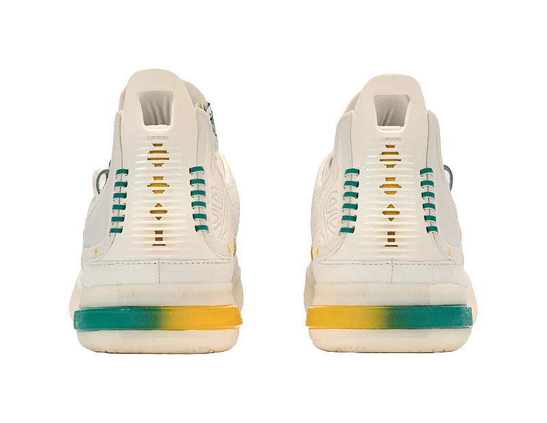 361° Nikola Jokić Joker 1 GT 'Duckyo Friends' - Basketball Shoes Men's Simi Green - Image 4