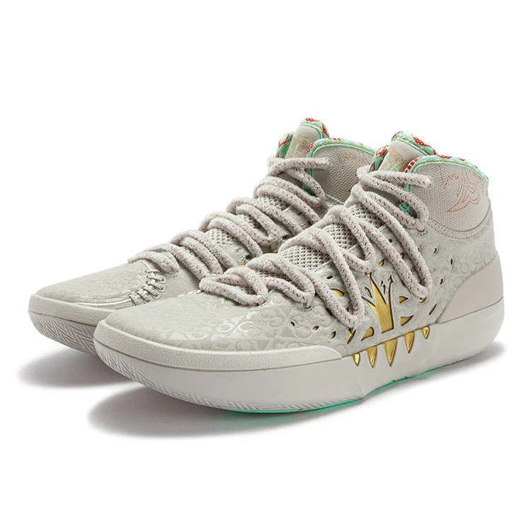 361° Joker2 Nikola Jokic 2 Mid top Basketball Shoes Unisex Jelly Mint - Image 3