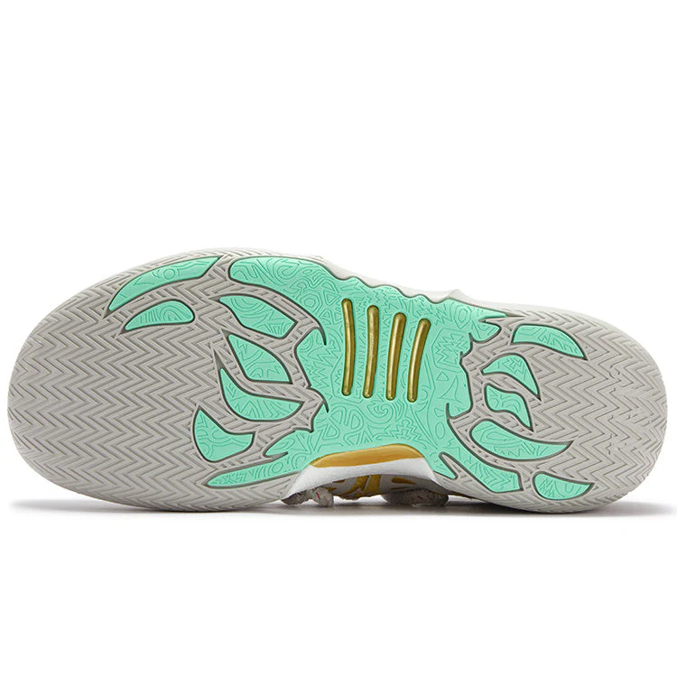 361° Joker2 Nikola Jokic 2 Mid top Basketball Shoes Unisex Jelly Mint - Image 5