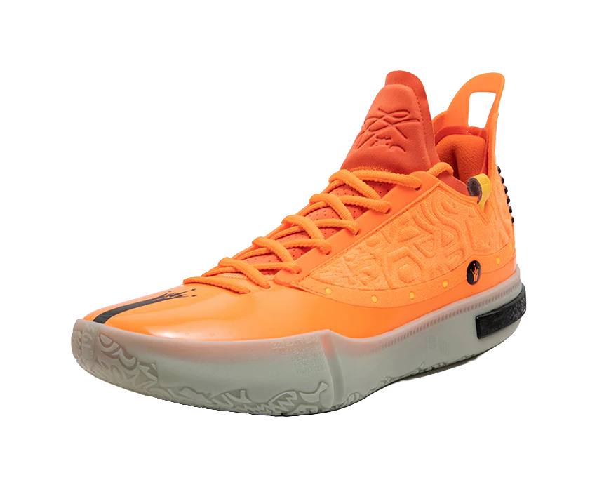 361° Nikola Jokić Joker 1 GT 'ASG' - Basketball Shoes for Men Fluorescent Laser Orange - Image 3