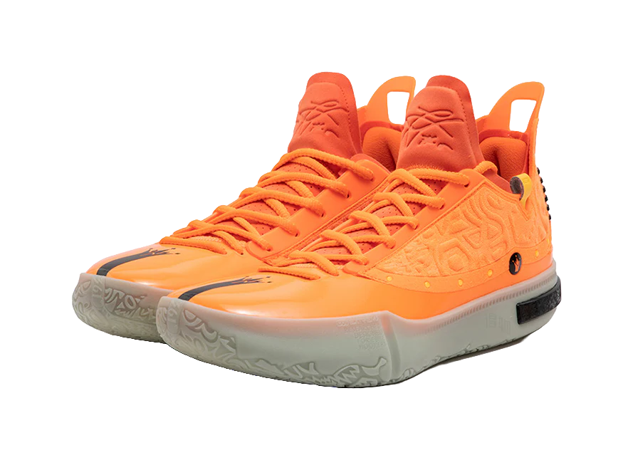 361° Nikola Jokić Joker 1 GT 'ASG' - Basketball Shoes for Men Fluorescent Laser Orange - Image 4