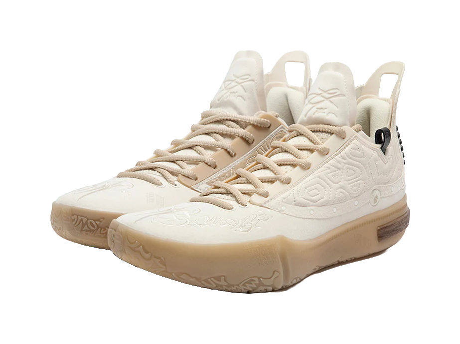 361° Nikola Jokić Joker 1 GT 'Champagne' - Basketball Shoes Men's White - Image 3