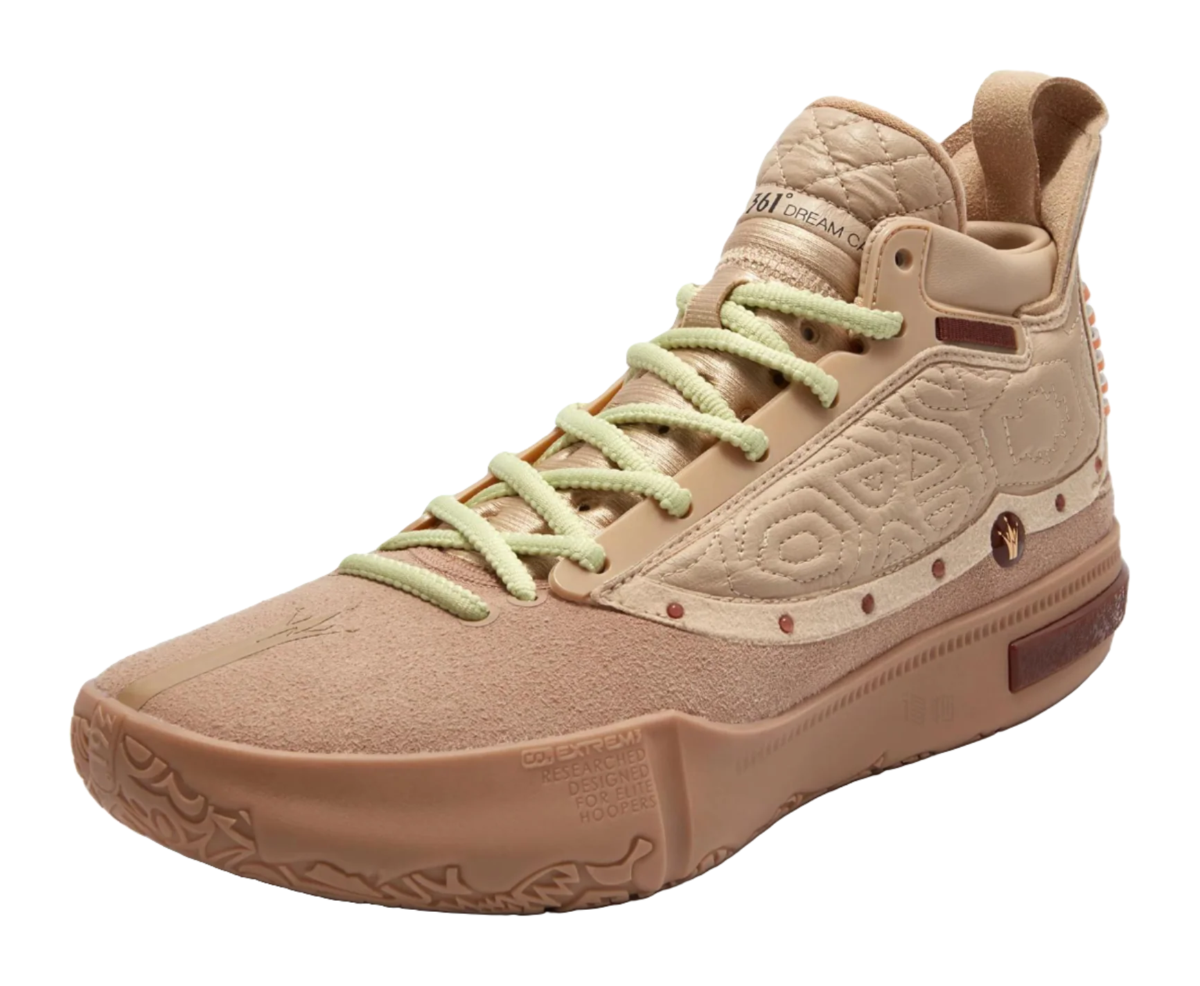 361° Nikola Jokić Joker 1 GT PE 'Capybara' - basketball shoes for men brown - Image 3