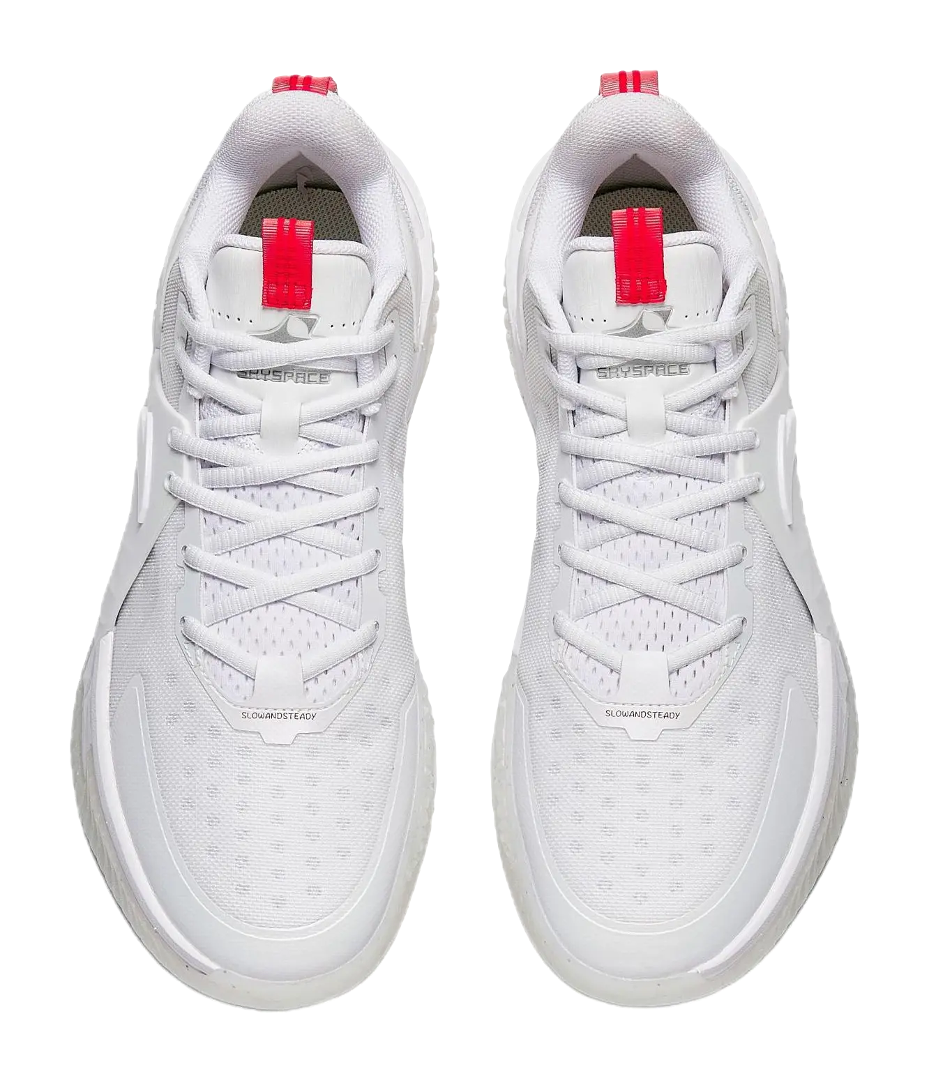 ANTA Men's Air Space 5 Basketball Shoes - Nitrogen Cushioning, Slip & Abrasion Resistant, White - Image 5