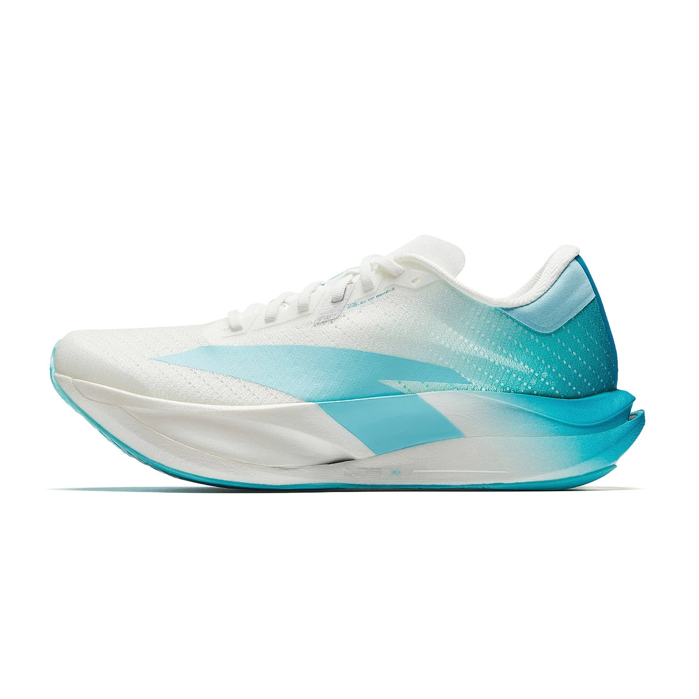 Anta C202 7.0 Comfortable Low top Running Shoes Mens White Blue