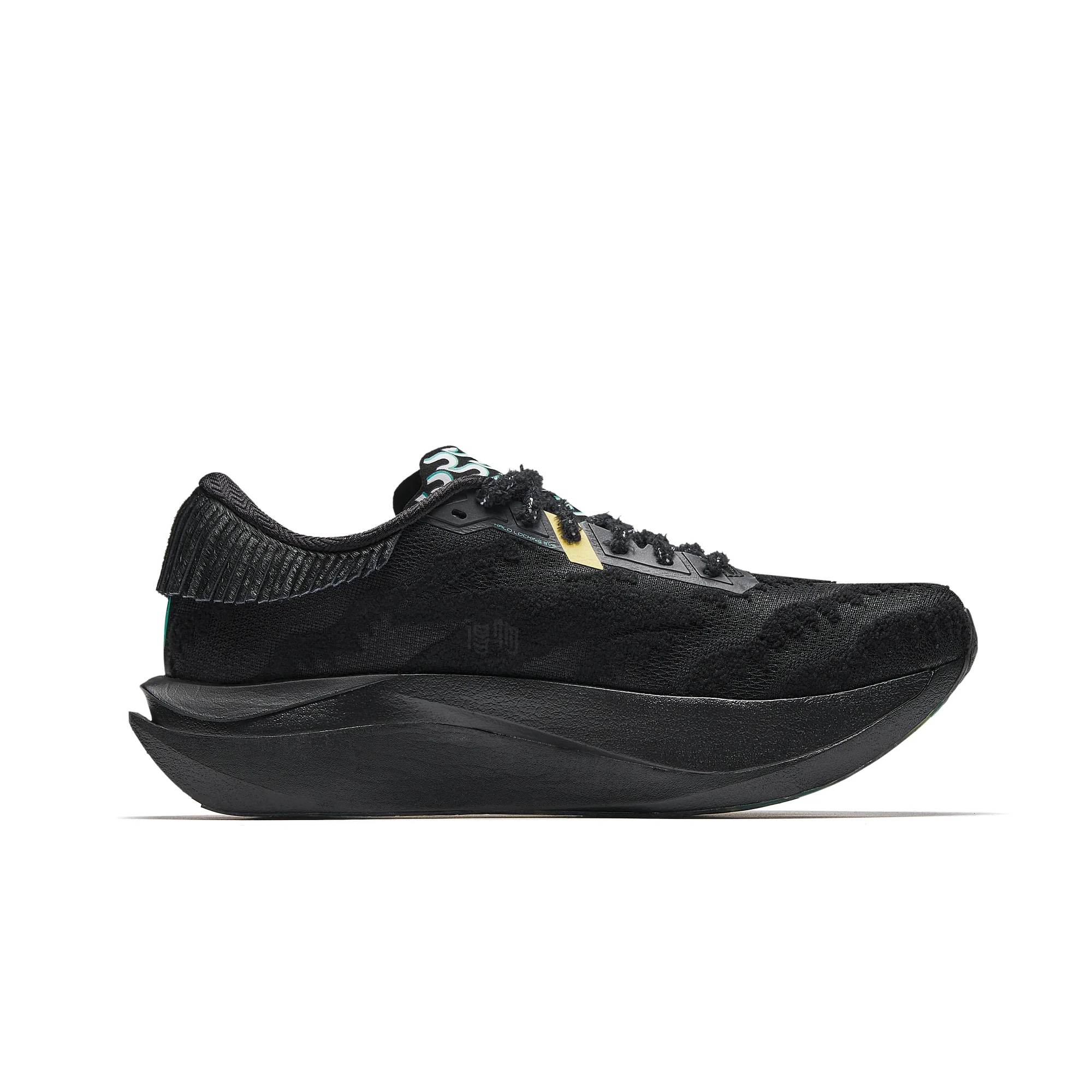 Anta C202 7.0 Low top Carbon Plate Casual Running Shoes Mens Basic Black - Image 4