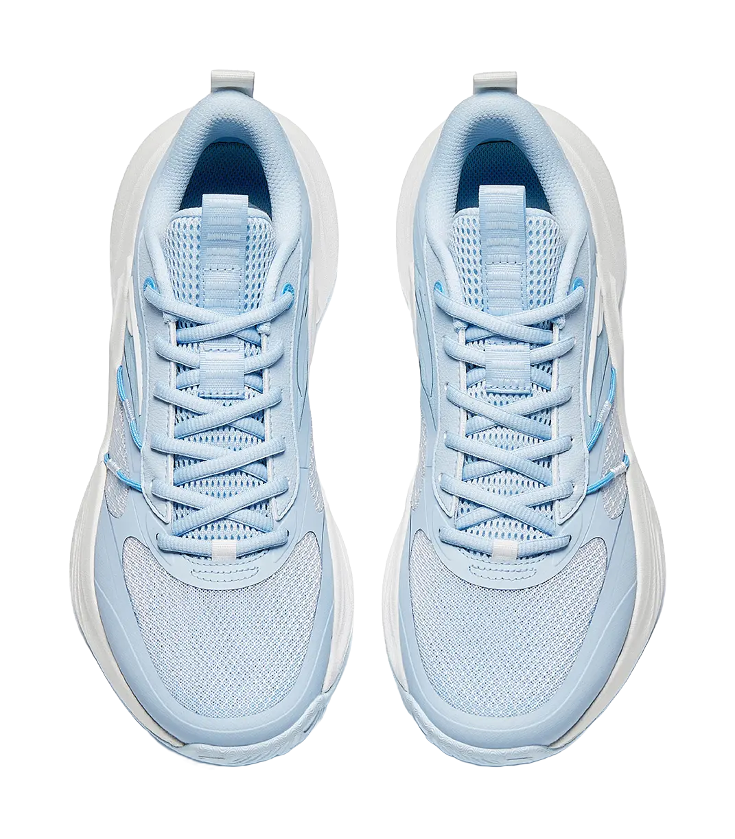 Anta Heat Wave 'Ice Crystal' Basketball Shoes Mens Moonlight Ice Blue - Image 3