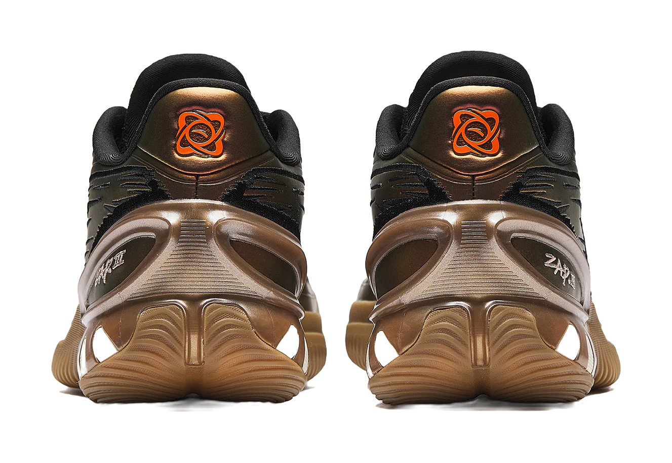 Anta Instant Zap 3 'Gilded' - Basketball Shoes Men's Gold - Image 4