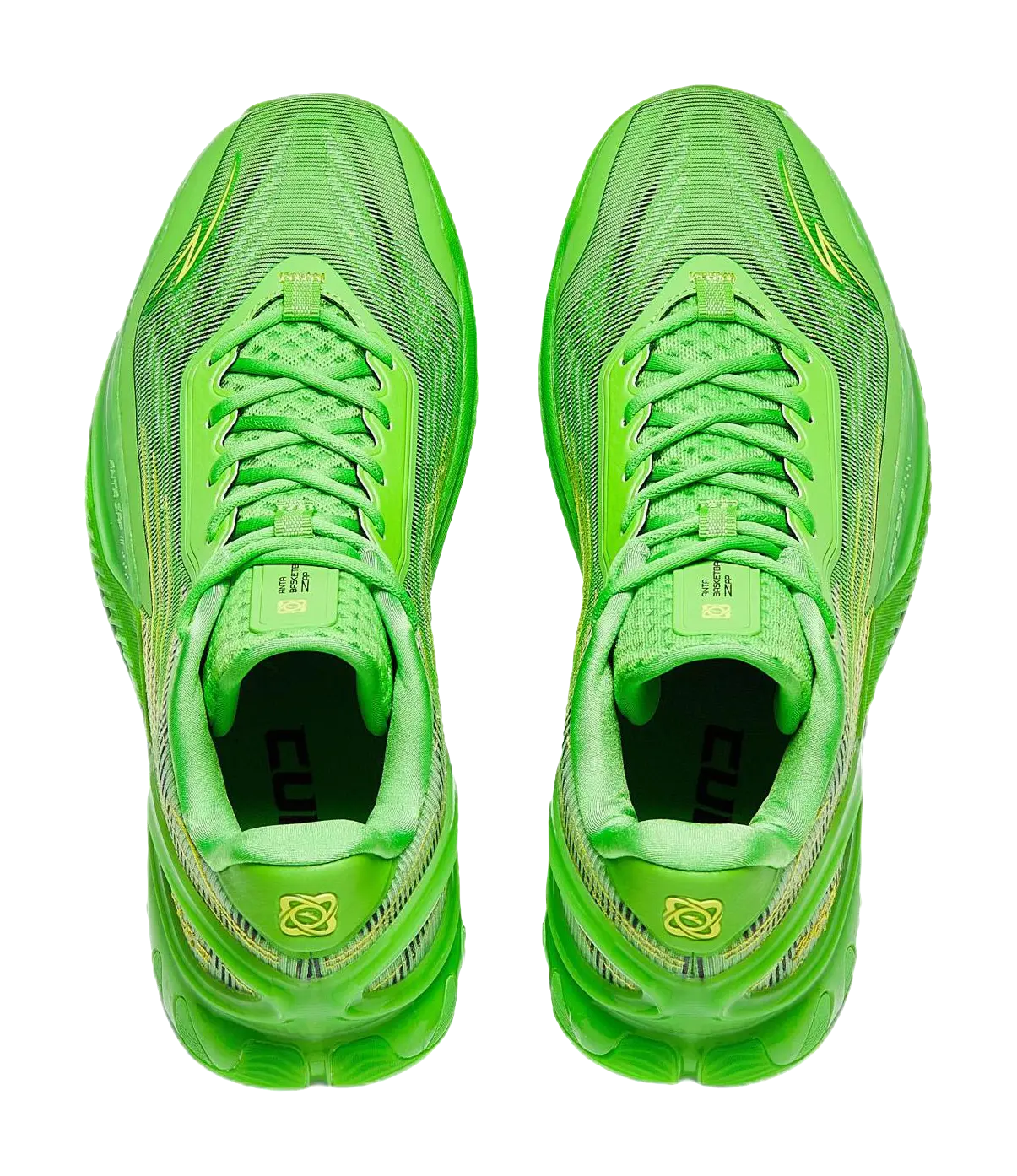 Anta Instant Zap 3 Donte DiVincenzo 'Green Snake' - Basketball Shoes - Green Gold - Image 5