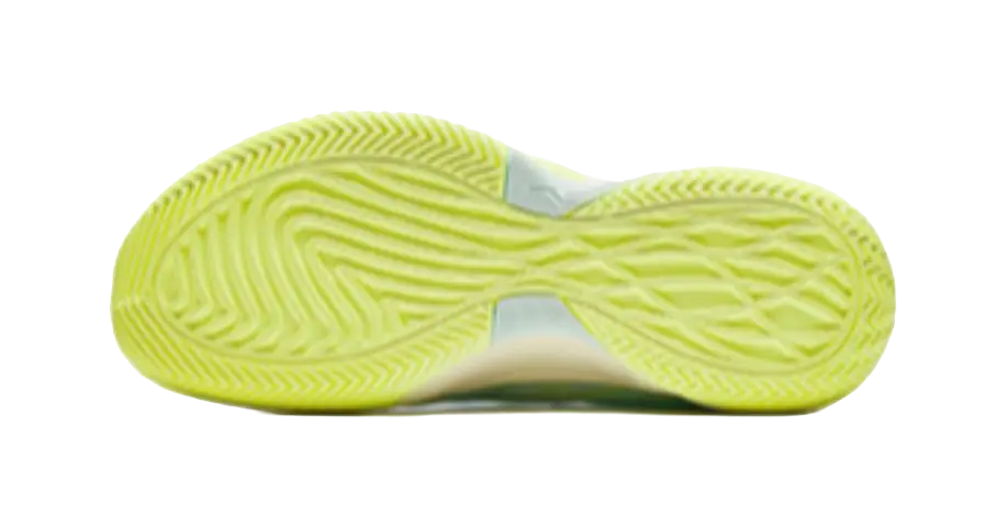 Anta Instantaneous 1 Basketball Shoes Men's Cushioning Wear-Resistant White Yellow Green - Image 5