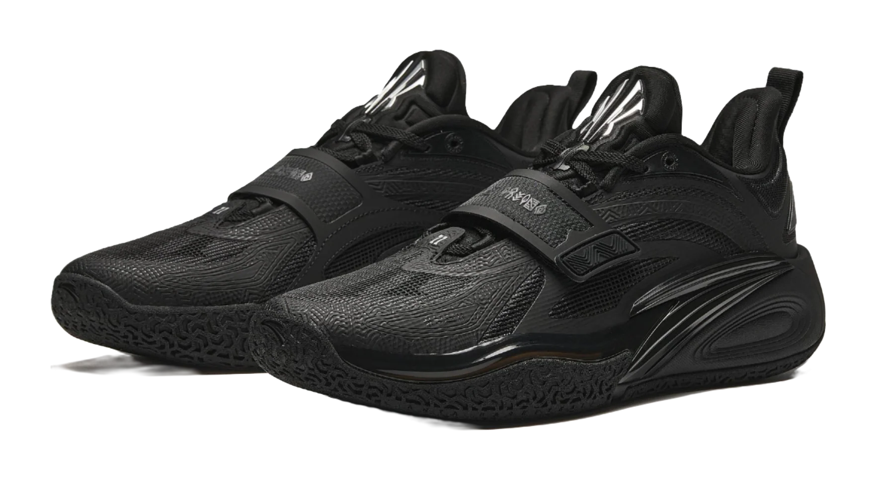 ANTA Kai 1 'Triple Black' - Basketball Shoes Men Black - Image 3