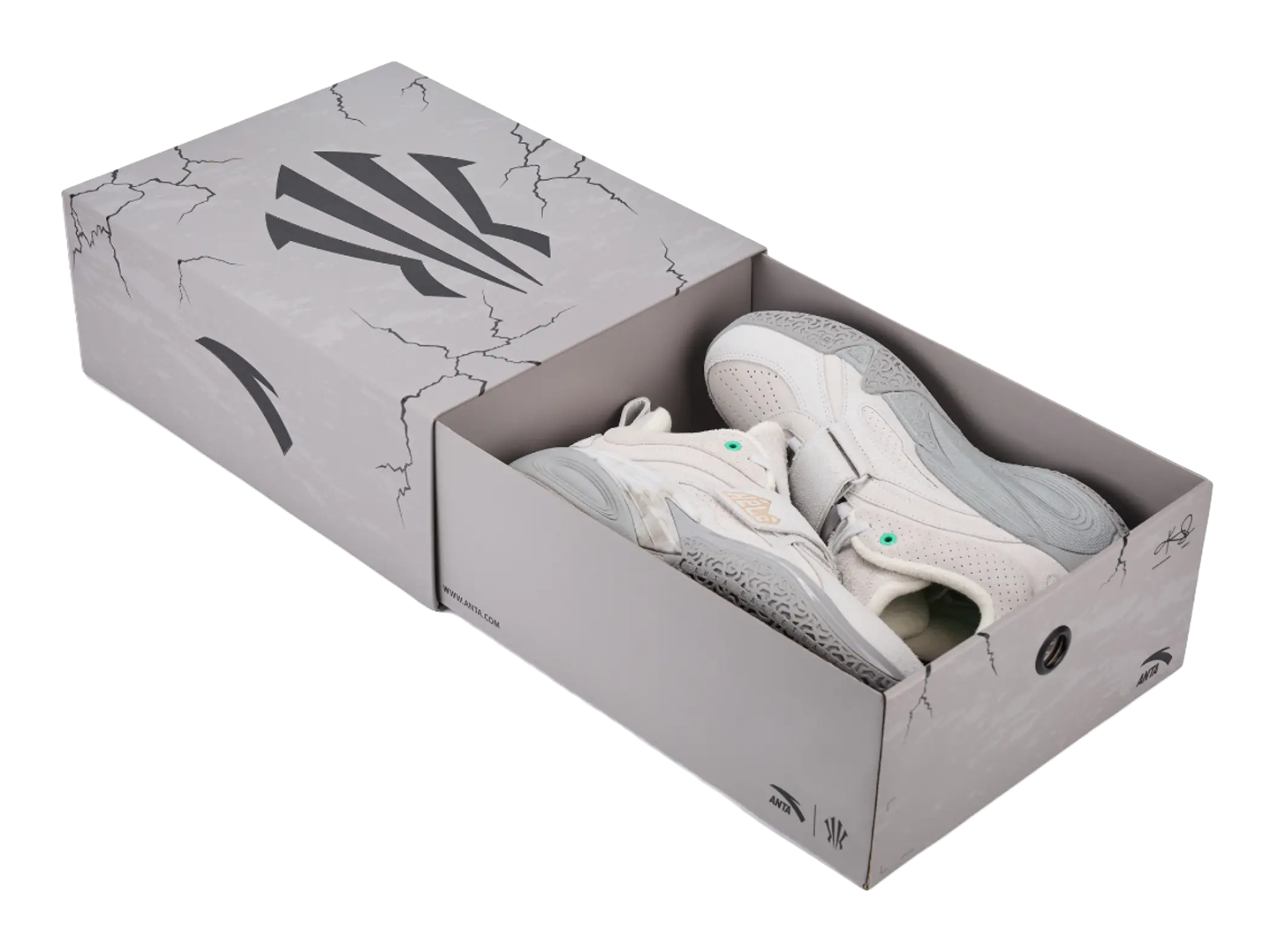ANTA Kai 1 'Grey Rock' - Basketball Shoes Unisex - Image 7