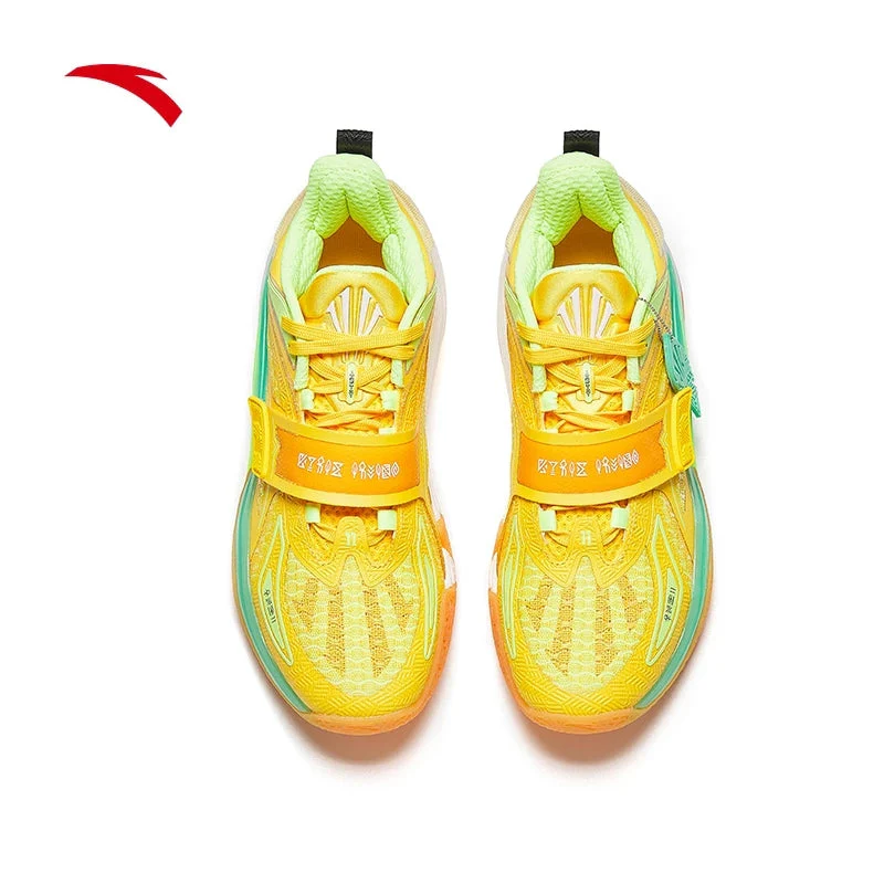 Anta KAI 1 'Playoffs Energy' - Basketball Shoes Men's Yellow/Green - Image 3
