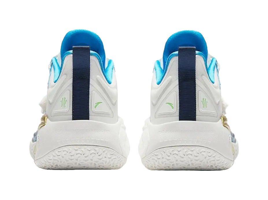 Anta Kai 1 'Playoffs Home" - Basketball Shoes Men's White Blue - Image 4