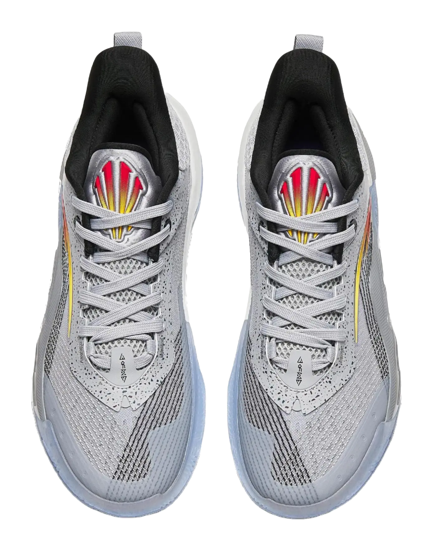 ANTA KAI 1 Speed Kyrie Irving "Pass the Torch" - Basketball Shoes Men's Gray Black Red - Image 4