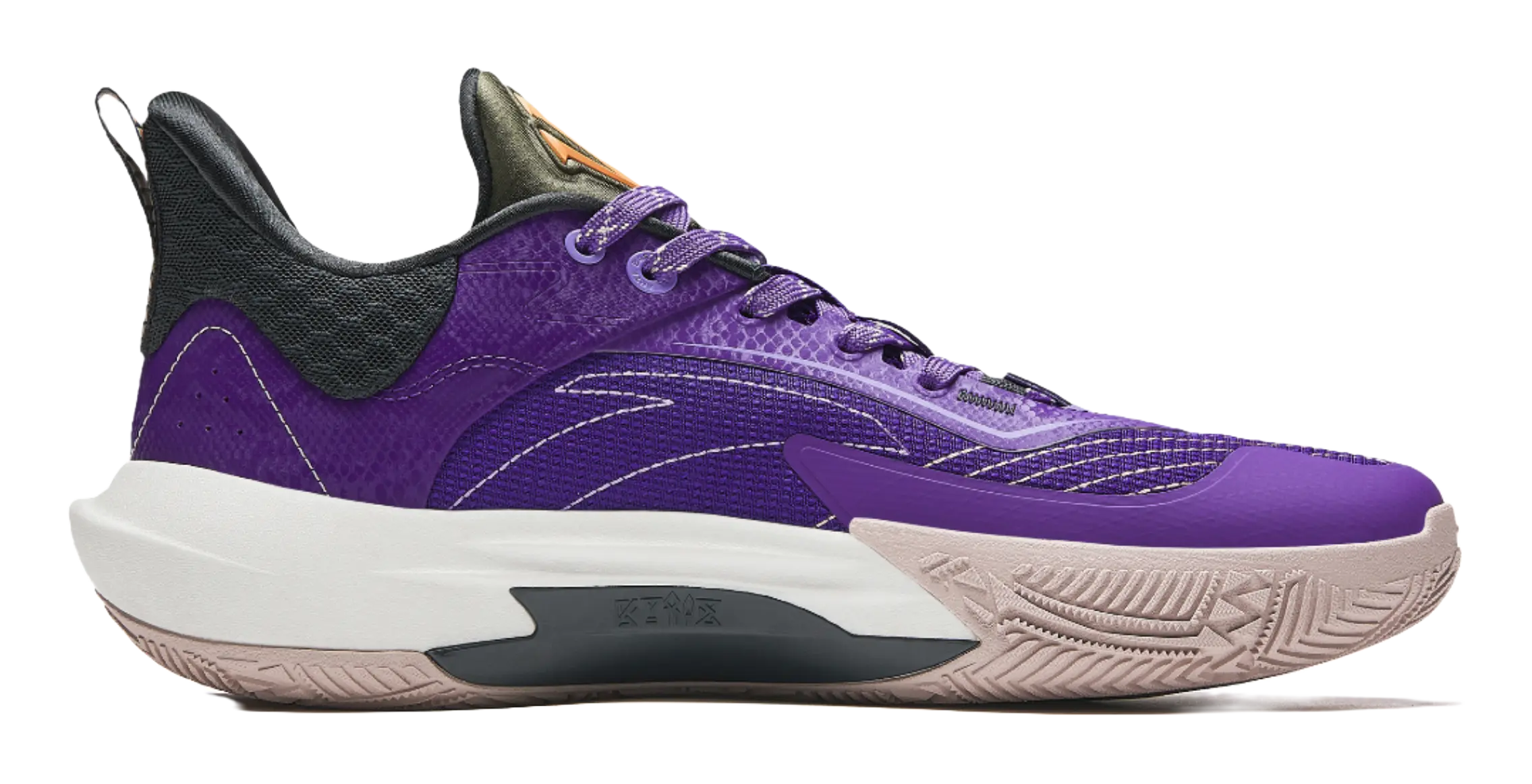 ANTA Kai 1 Speed Prophecy Men's Basketball Shoes - Dynasty Purple - Image 2