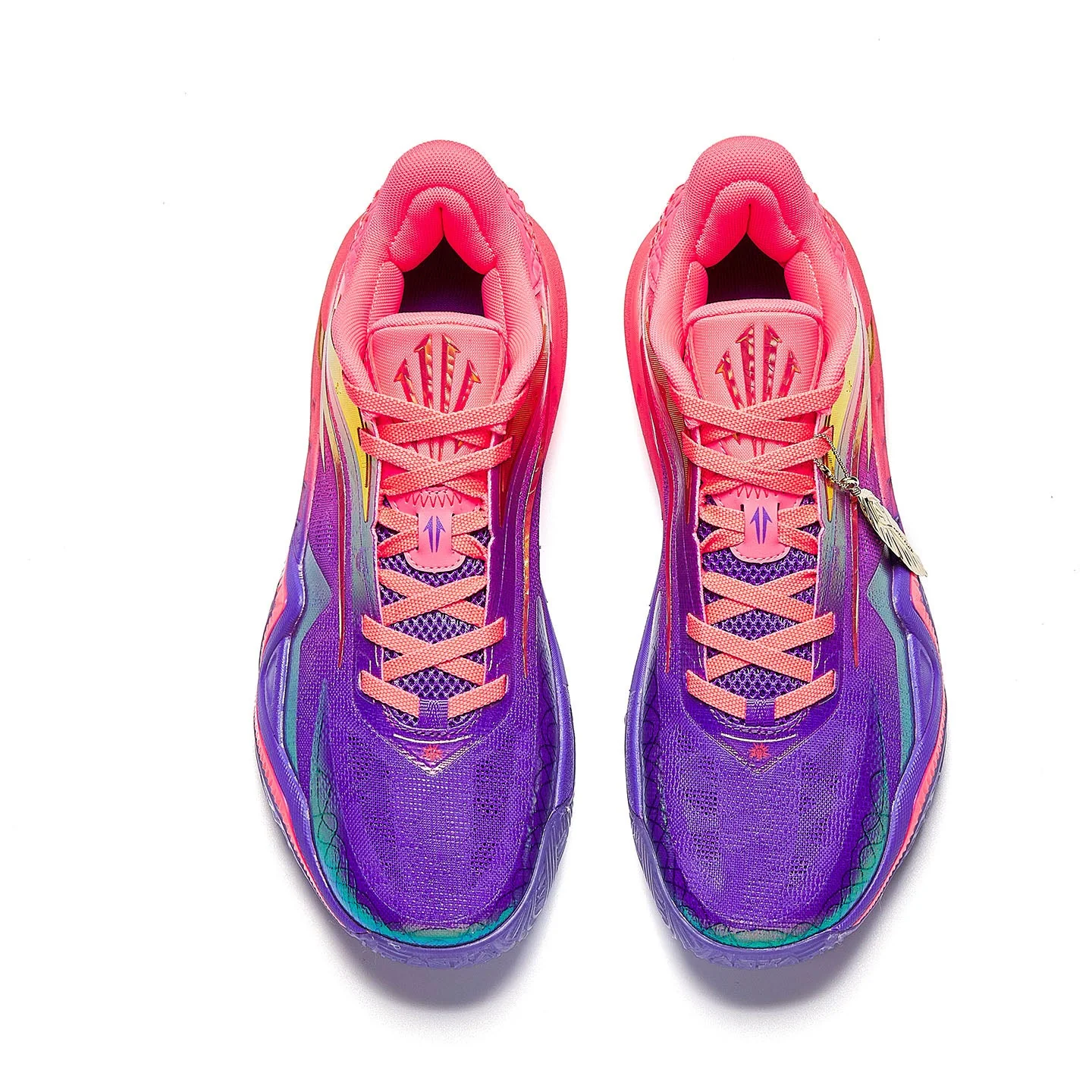 ANTA Kyrie Irving KAI 3 "432Hz" - Basketball Shoes for Men Purple Red - Image 3