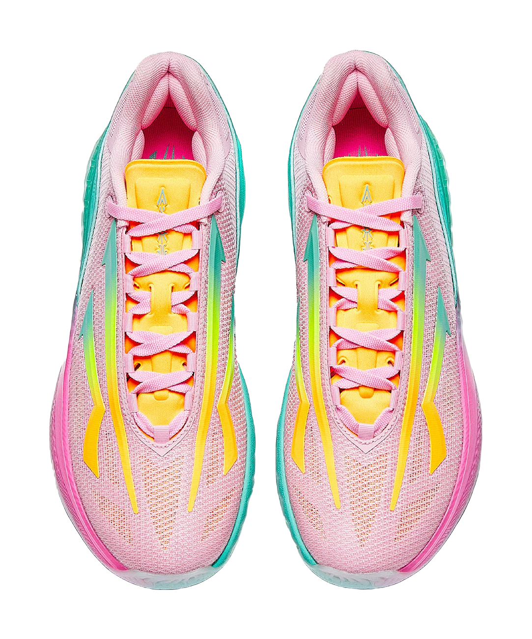 Anta KAI SPEED 2 'Cloud Rainbow' - Basketball Shoes Men's Cute Pink/Clear Blue - Image 3