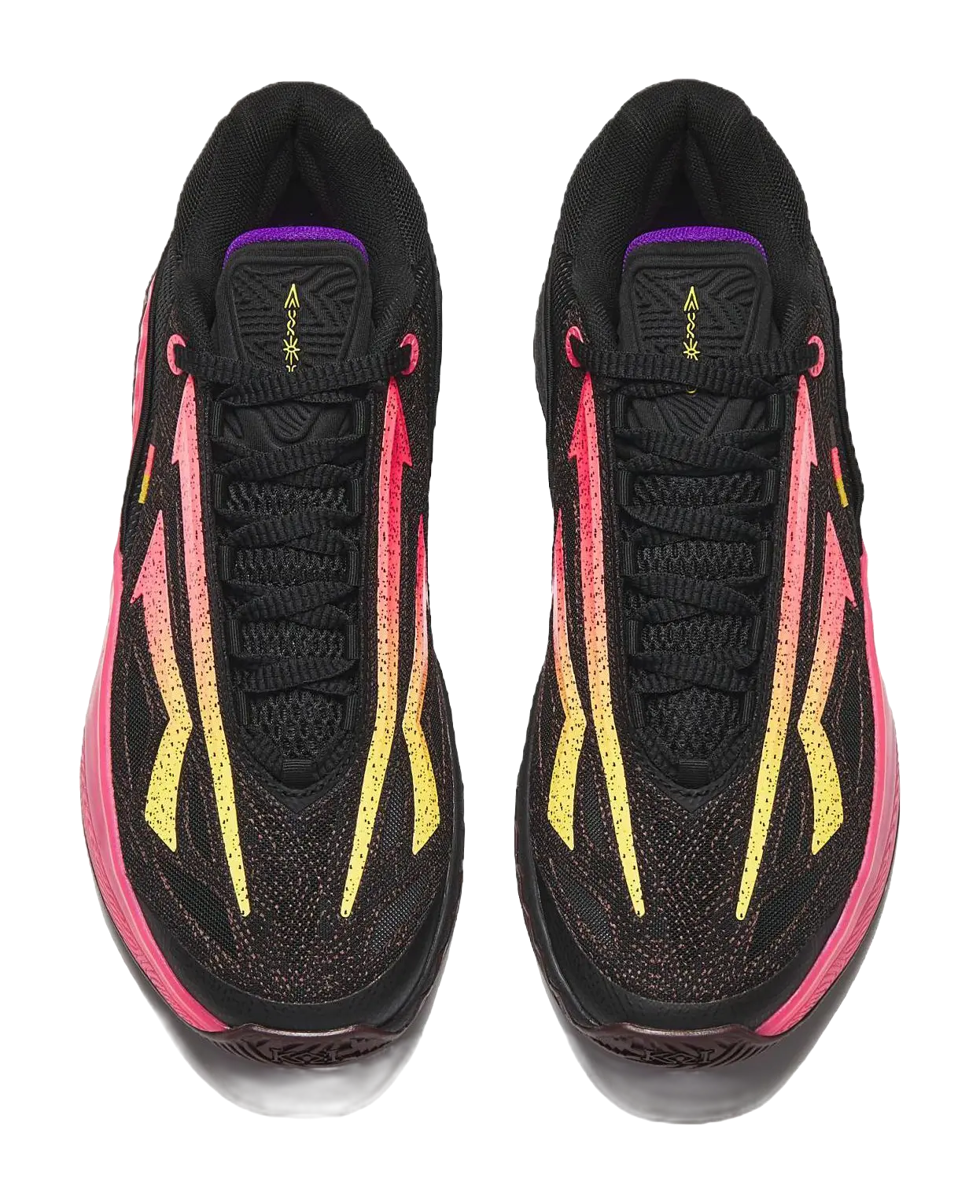 Anta KAI SPEED 2 Blaze Twin Flames - Basketball Shoes Mens Black Pink - Image 5