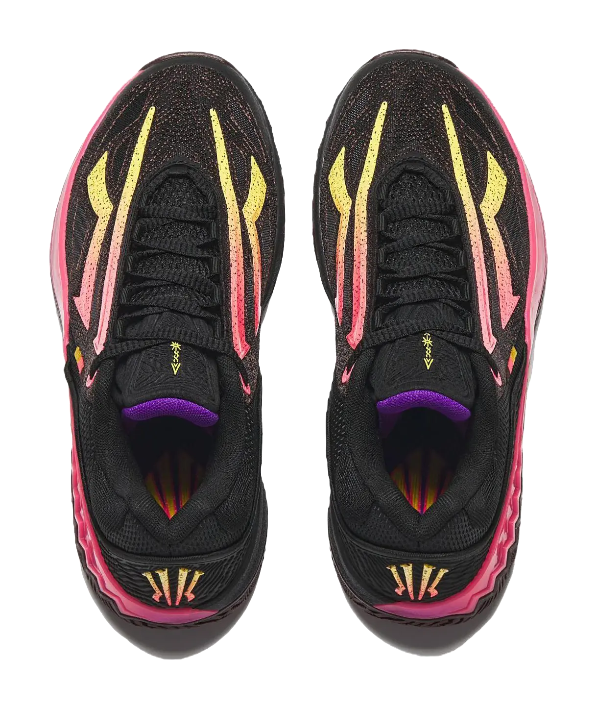 Anta KAI SPEED 2 Blaze Twin Flames - Basketball Shoes Mens Black Pink - Image 6