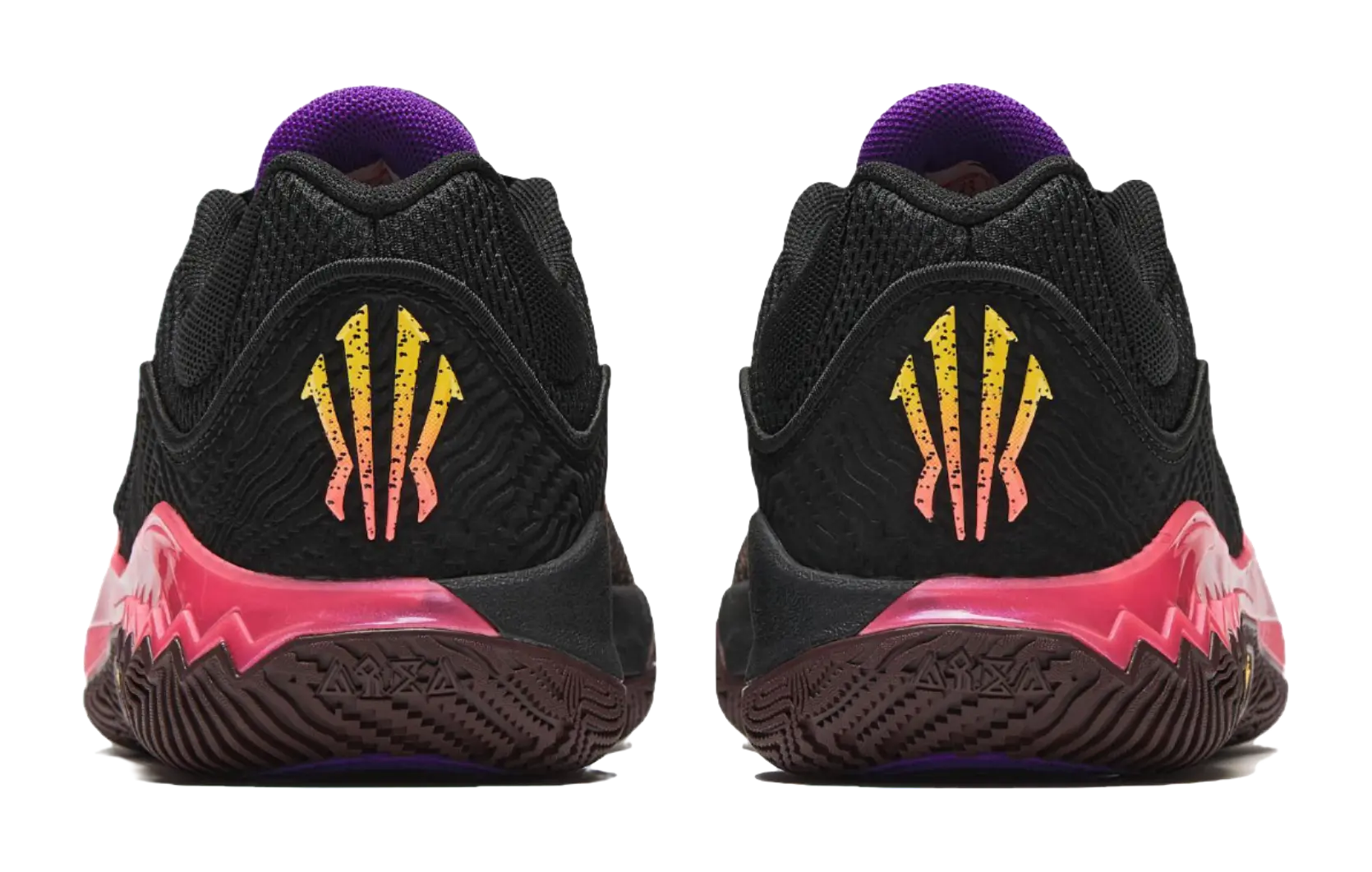 Anta KAI SPEED 2 Blaze Twin Flames - Basketball Shoes Mens Black Pink - Image 7