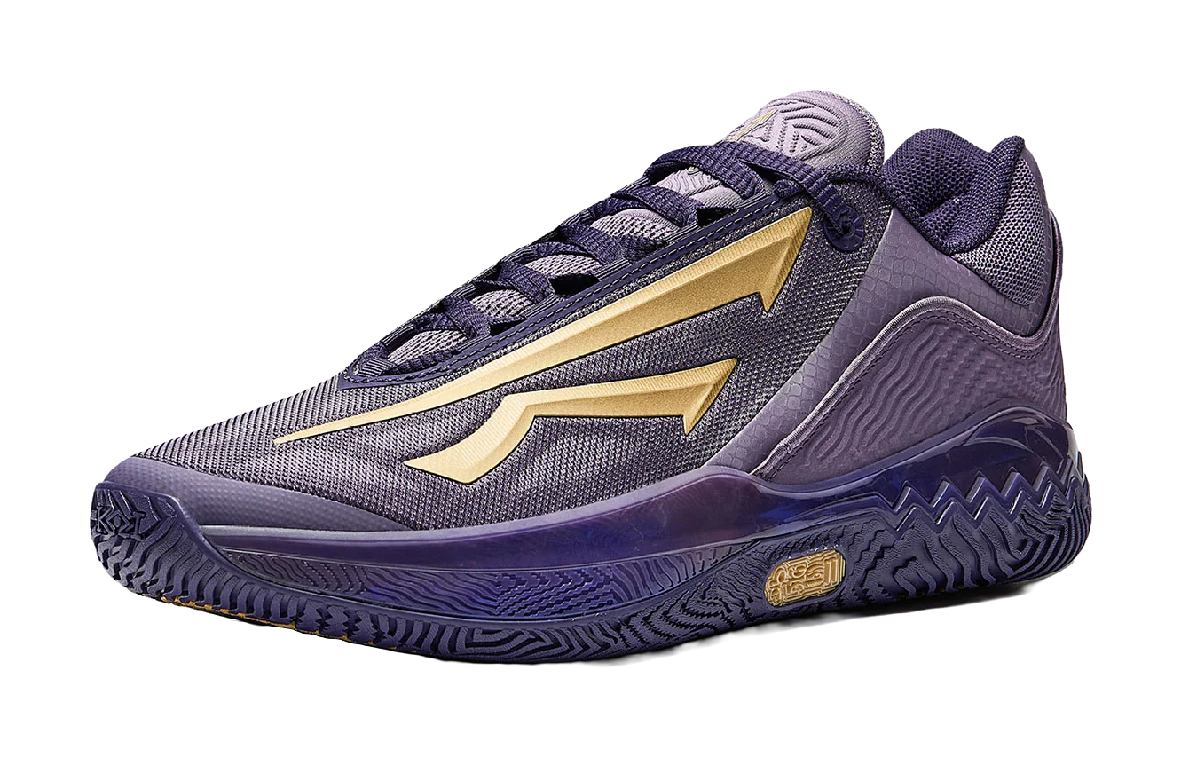Anta KAI SPEED 2 'Star Trail' - basketball shoes men's purple gold - Image 2