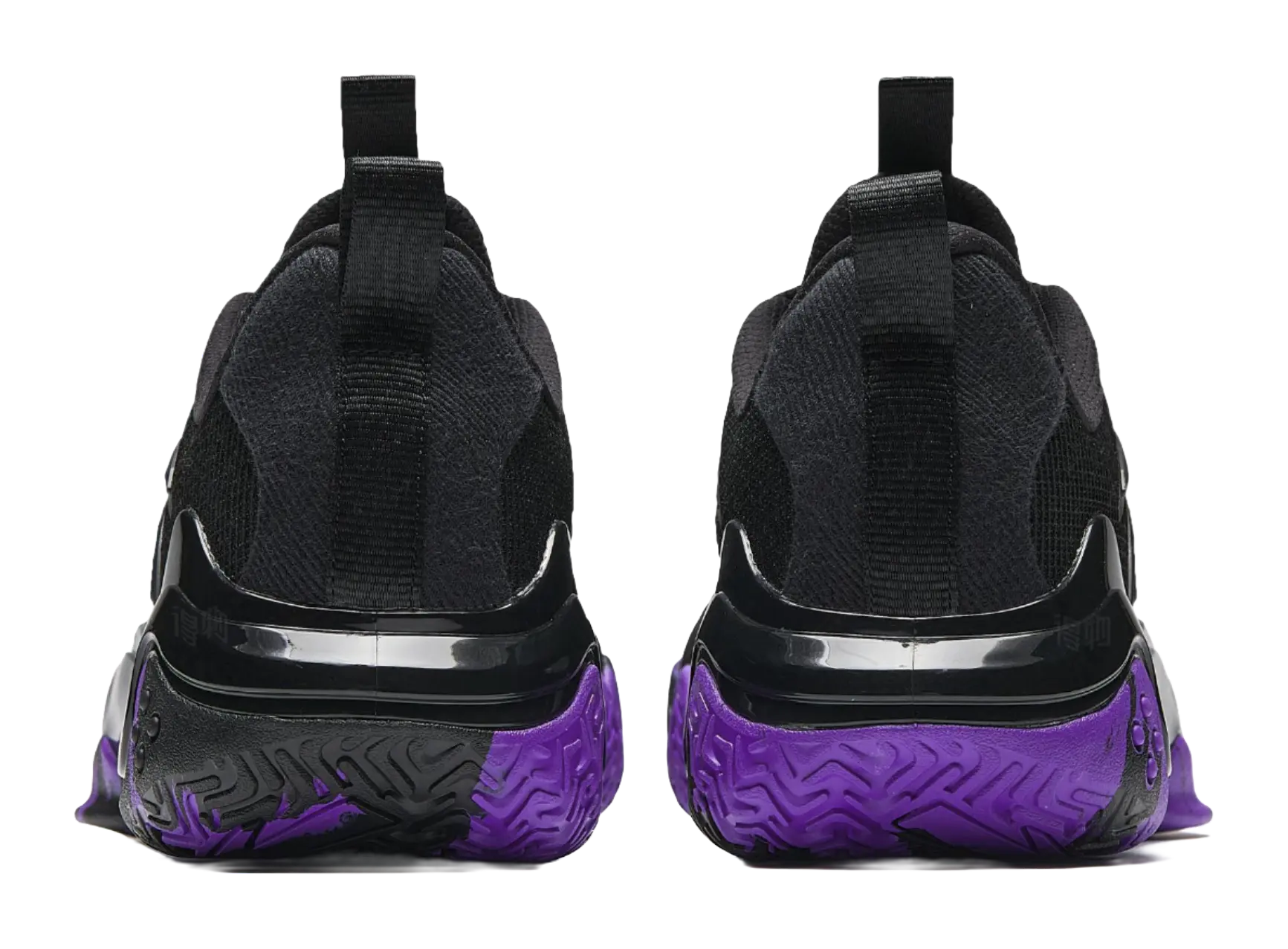 ANTA Shock Wave 4 BM 'Black Silver and Purple' - Image 5