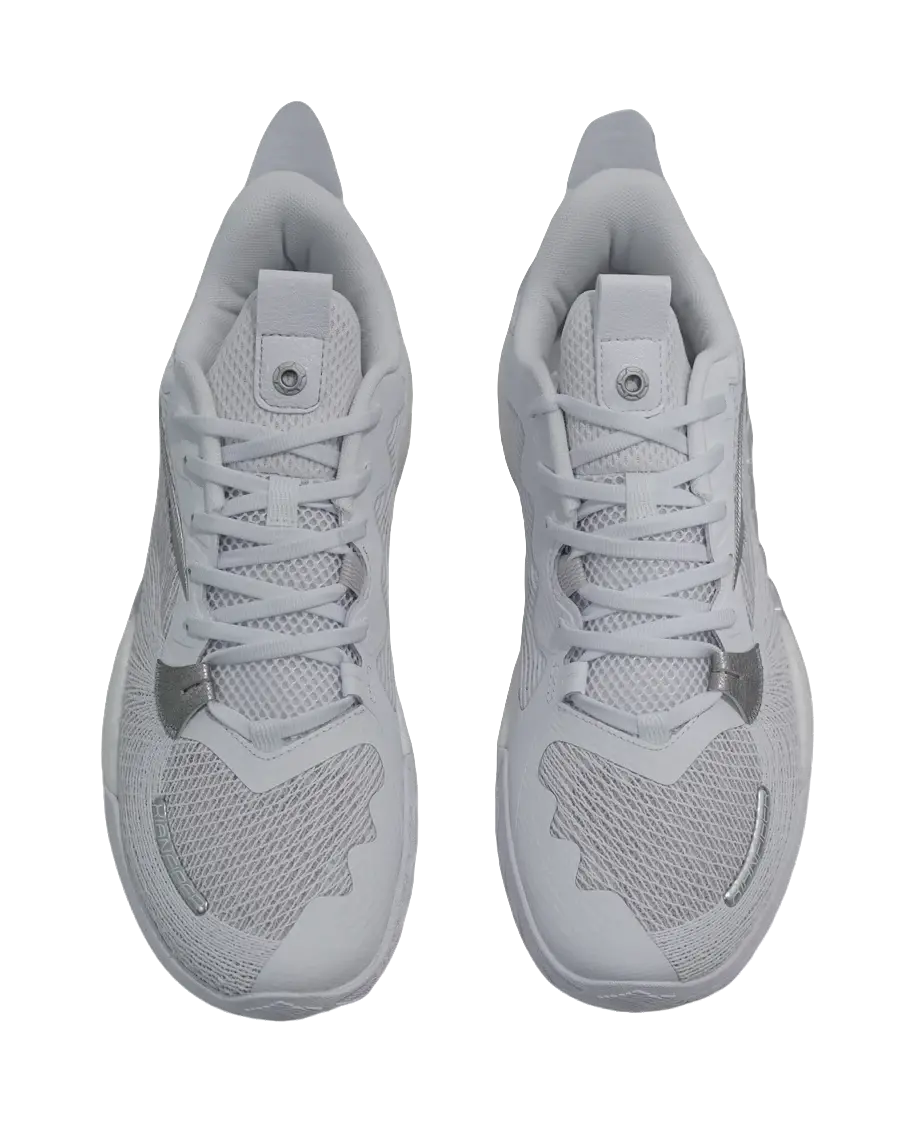 Anta Shock Wave 5 Men's Basketball Shoes - Cushioning, Wear-Resistant White - Image 4