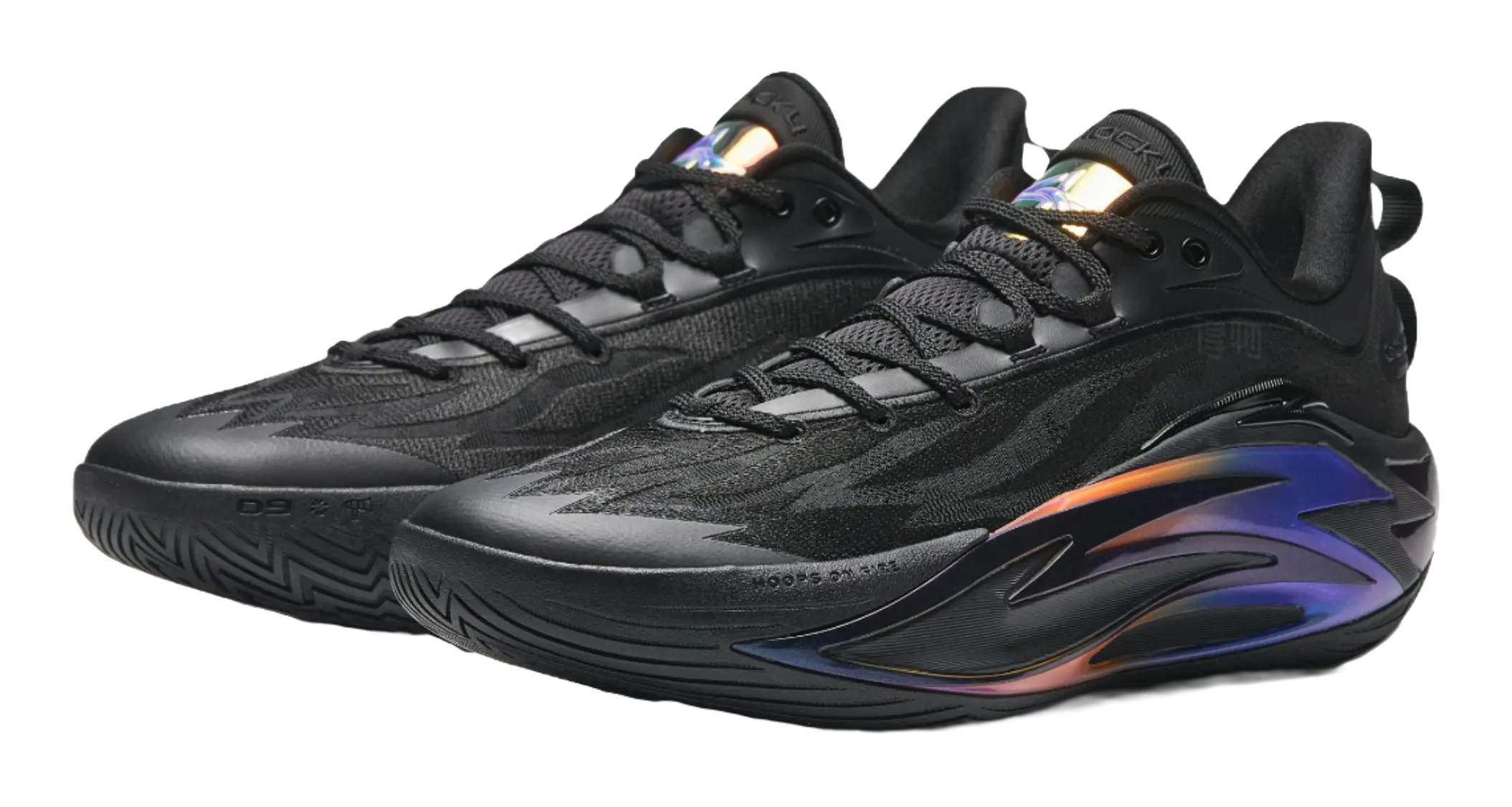 ANTA Shock Wave 7 Dark Matter Basketball Shoes - Image 3