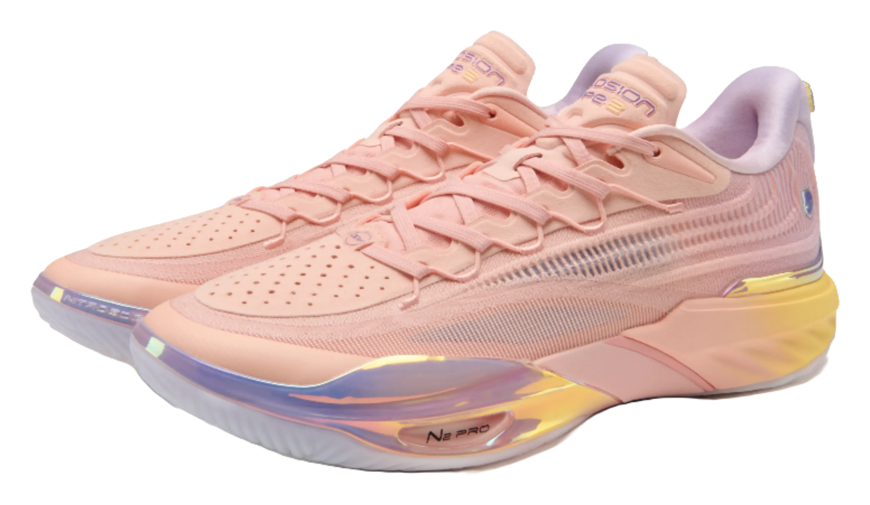 ANTA Sneakerverse SV Eclosion Type 2 - Basketball Shoes Pink Lavender - Image 3