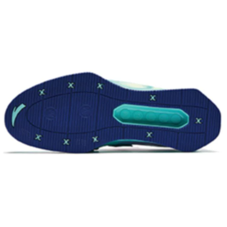 Anta Zhen Yue - Weightlifting Shoes Men‘s Blue Pink Gold - Image 5
