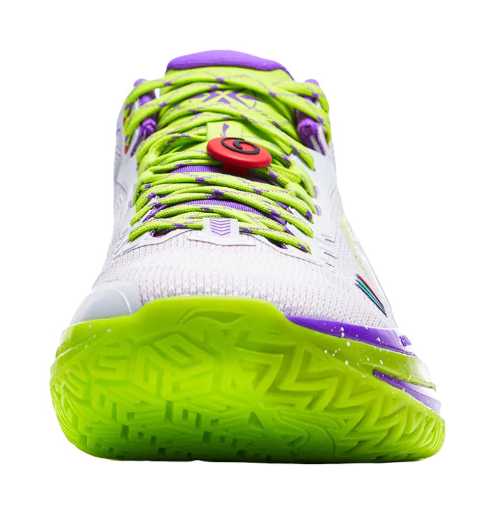 Disney x Li-Ning Men's Basketball Shoes - Cushioned, Slip & Abrasion Resistant, Rebound Performance, White - Image 5