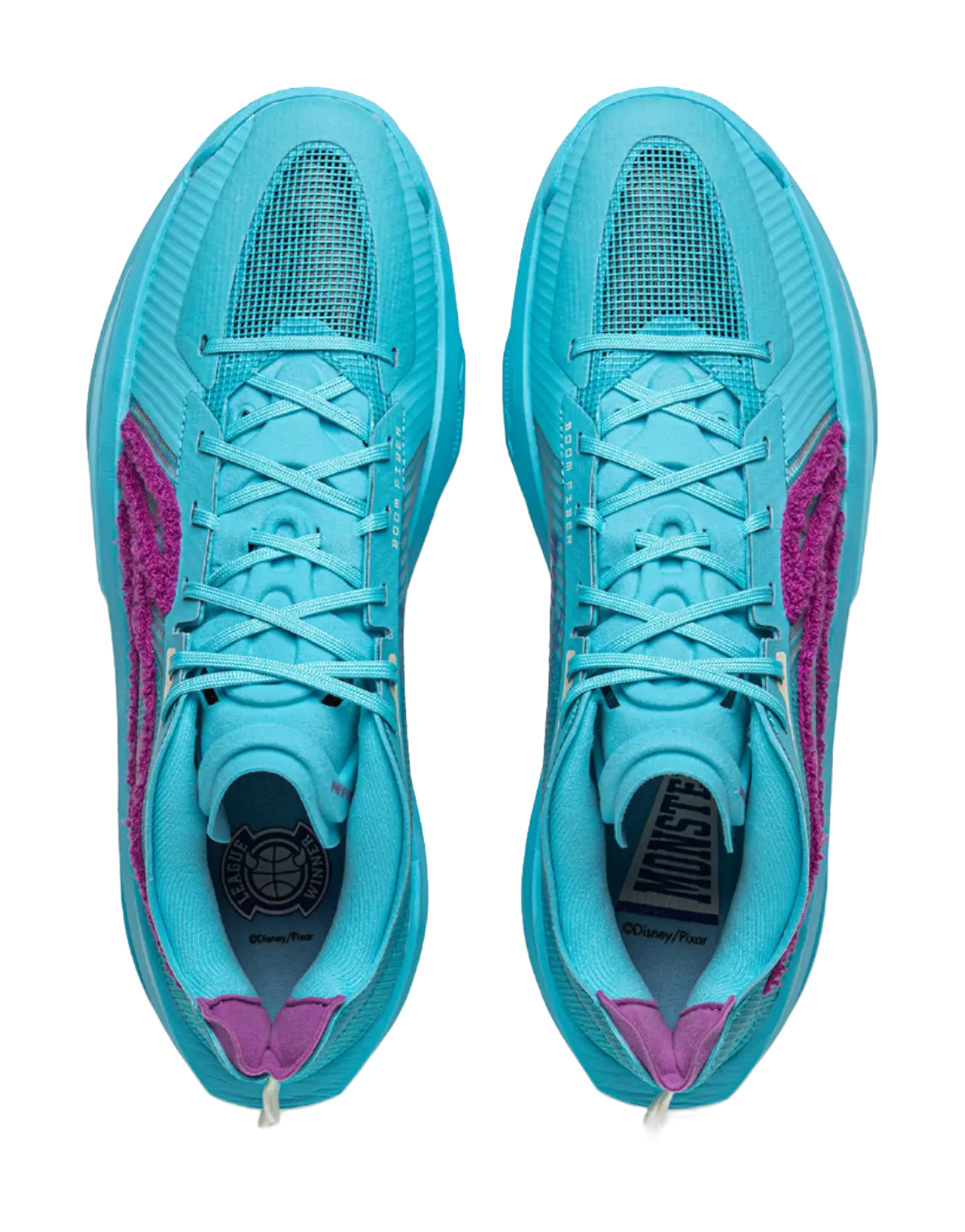Disney x Li-Ning Ultra Light Men's Basketball Shoes - Sea Teal - Image 5