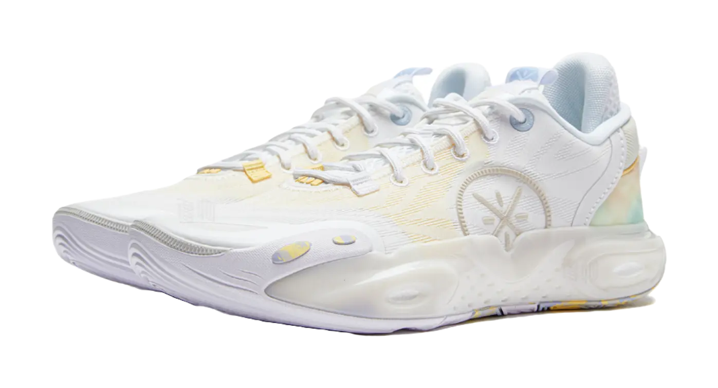 Li Ning Wade All City 12 Basketball Shoes Men's Low Top Standard White - Image 4