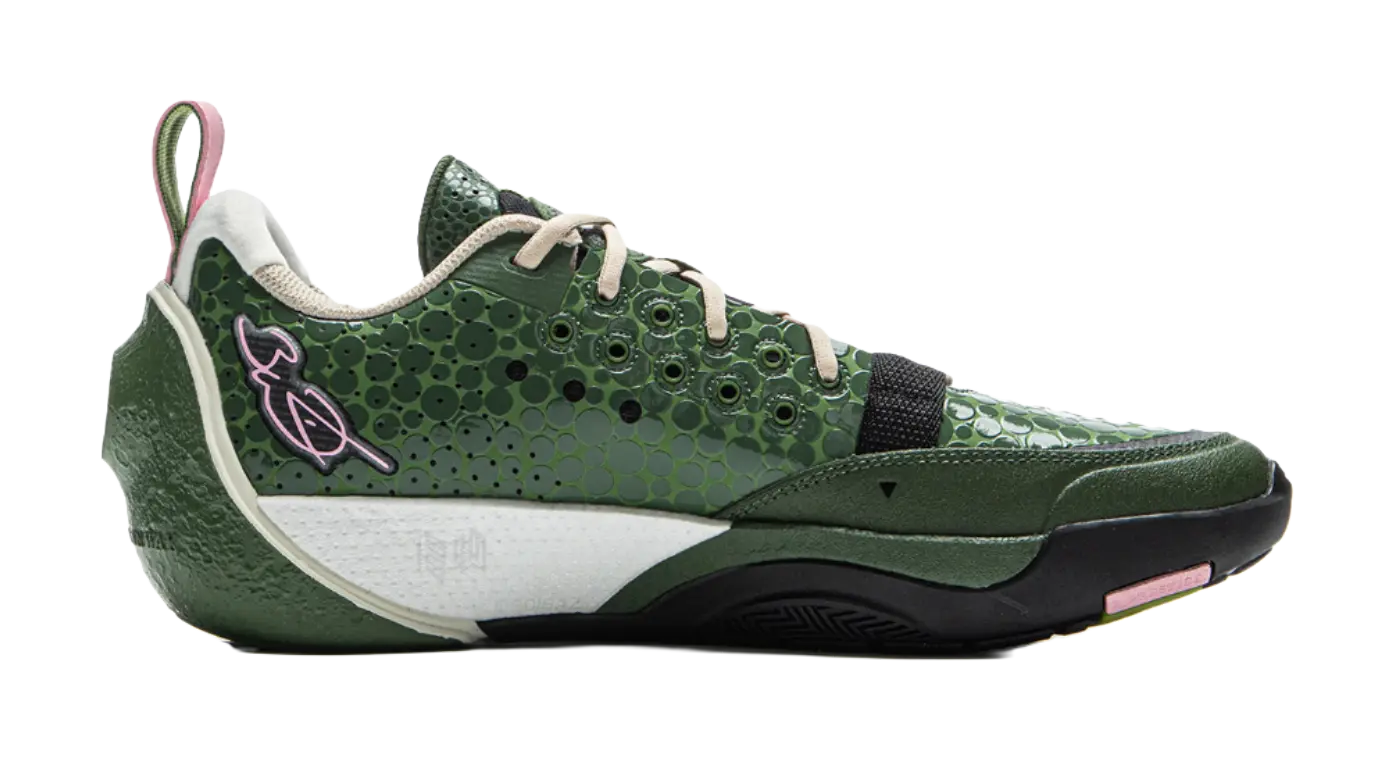 Li Ning Wade All City 13 Low-Top Basketball Shoes Men's Green - Image 2