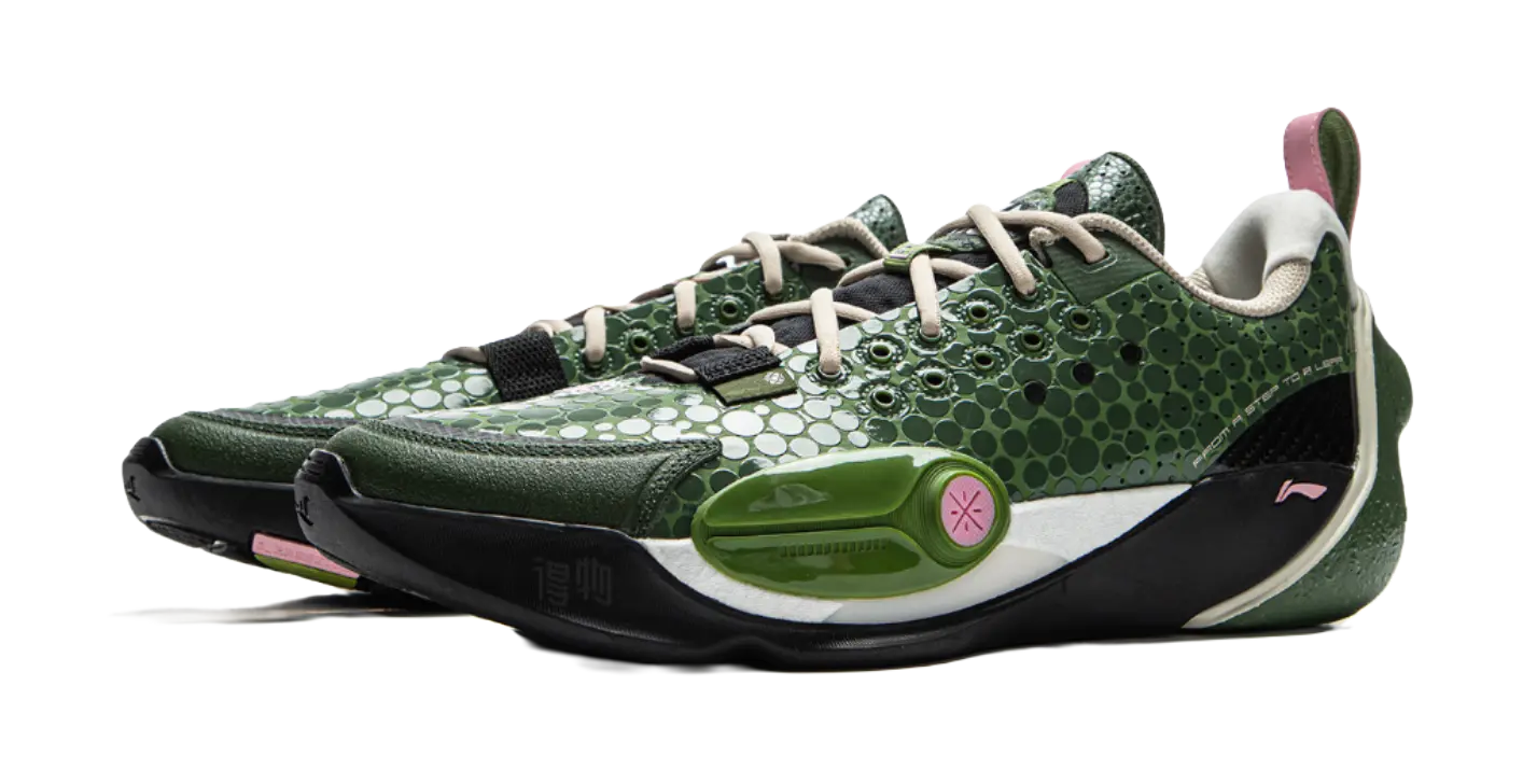 Li Ning Wade All City 13 Low-Top Basketball Shoes Men's Green - Image 3