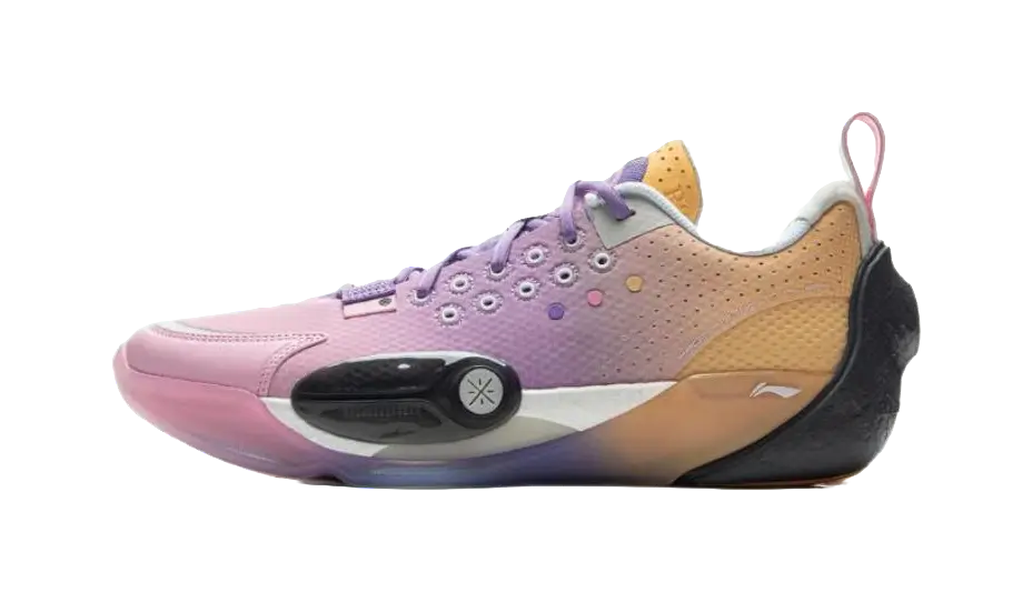 Li Ning Way of Wade All City 13 Basketball Shoes Men's Low Top Pink Purple Yellow - Image 2