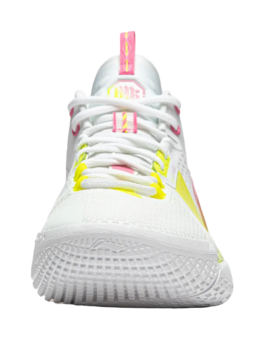 Li-Ning BadFive 4 Basketball Shoes Mens White Yellow Pink Purple - Image 5