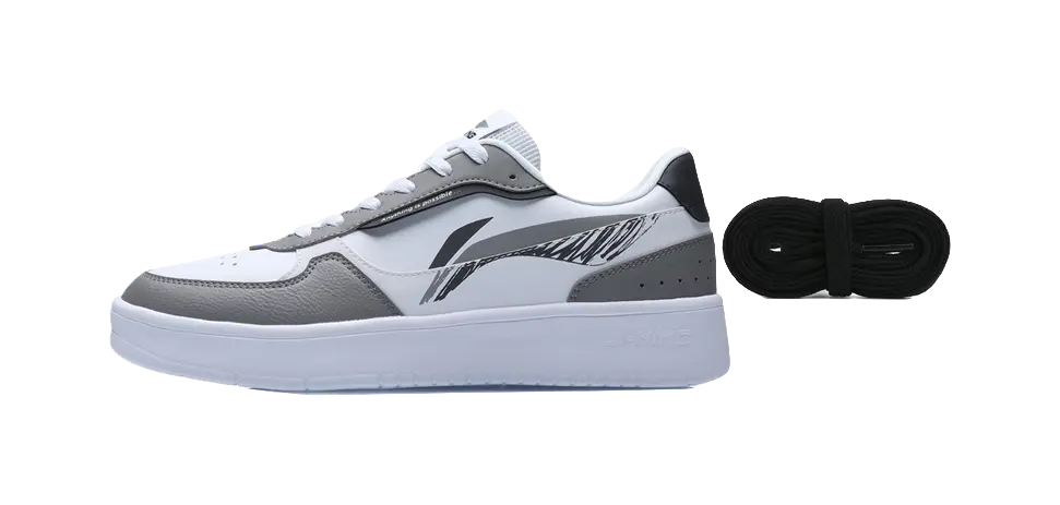 Li Ning Duda Men's Skateboard Shoes - Slip Resistant, Abrasion Resistant, Lightweight, Breathable, Height Increasing Low Top - Image 5