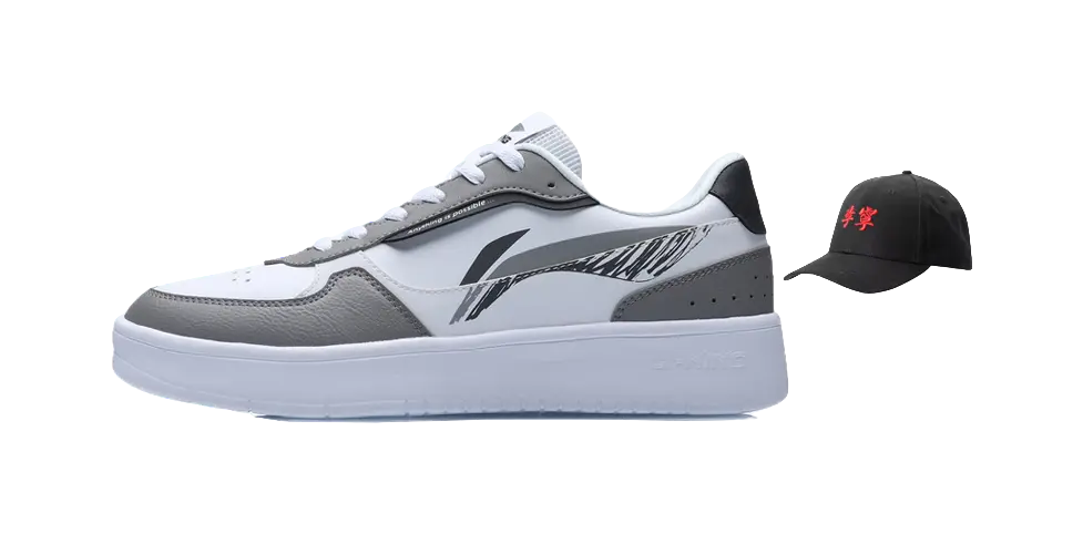Li Ning Duda Men's Skateboard Shoes - Slip Resistant, Abrasion Resistant, Lightweight, Breathable, Height Increasing Low Top - Image 7