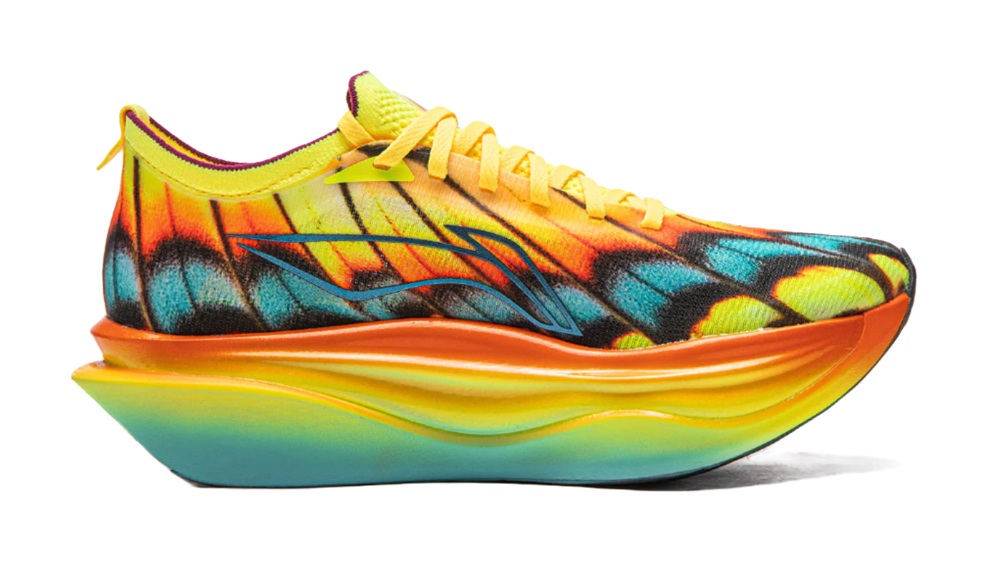 Li-Ning Feidian 6 Elite 'Butterfly' - Running Shoes Unisex Mango Yellow - Image 2